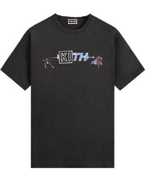 Kith X Marvel Cyclops Vs. Magneto T-Shirt - Black