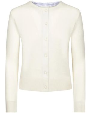 forte_forte Button-Up Cardigan - White