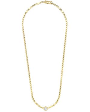 Jennifer Meyer Collana Tennis - Bianco