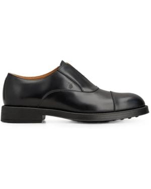 Tod's Slip-On Oxford Shoes - Black