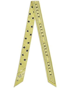 Longchamp Logo-Detail Neckerchief - Mettallic