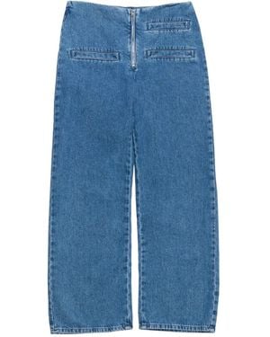 Bimba Y Lola Vaqueros estilo capri - Azul