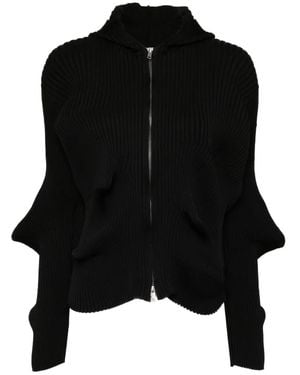 JNBY Mid-Length Hooded Jacket - Black