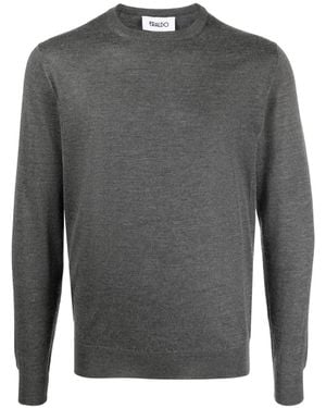 Eraldo Pull En Cachemire Mélangé À Col Rond - Gris