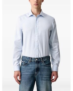 Lindbergh Chemise À Manches Longues - Blue