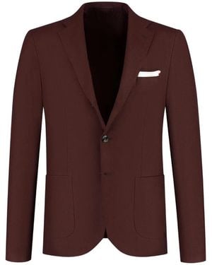 Kiton Single-Breasted Blazer - Brown