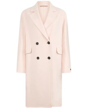 Peserico Abrigo con doble botonadura - Neutro