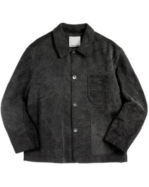 YMC Chaqueta con bolsillos de parche - Negro