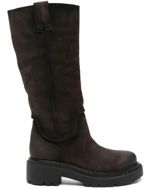 Ash Detroit Stiefel Mit Dicker Sohle - Schwarz