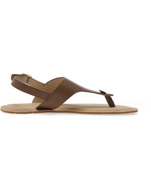 Be Lenka Buckle-Fastening Thong Sandals - Brown