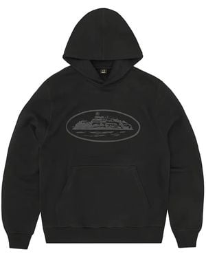 corteiz Alcatraz V2 Hoodie - Black