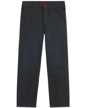 HUGO X Rb Logo-Patch Jeans - Blue