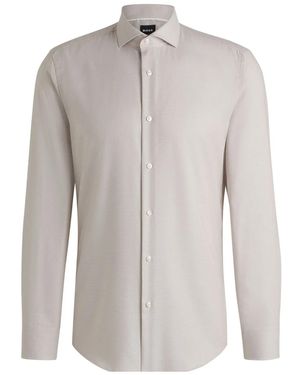 BOSS Long-Sleeve Shirt - Grey