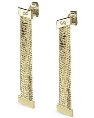 Desmo Wonder Snake Earrings - Metallic