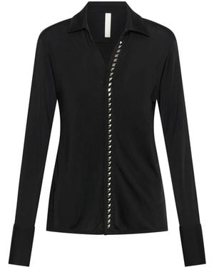 Dion Lee Blouse Met Studs - Zwart