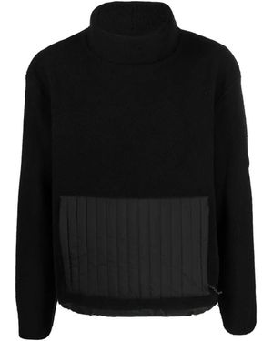 Rains High-Neck Sweatshirt - Black