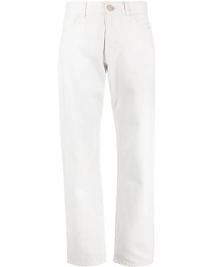 Moorer Sansa-214 Straight-Leg Jeans - White