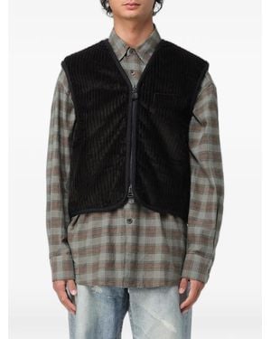 Our Legacy Corduroy Gilet - Black