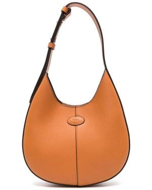 Tod's Borsa Tote Con Applicazione - Arancione