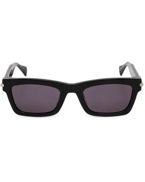 AllSaints Rectangle-Frame Sunglasses - Black