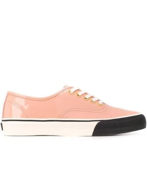 Fumito Ganryu Varnished Effect Sneakers - Pink
