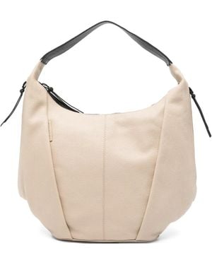 Cromia Savana Street Grained-Leather Tote Bag - Natural