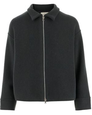 Bruno Manetti Zip-Front Jacket - Black