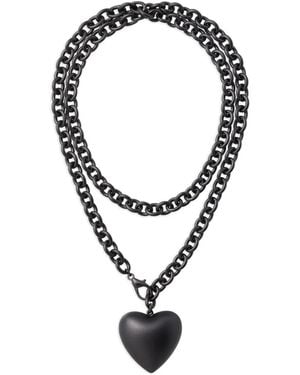 Roxanne Assoulin Collana A Catena The Puffy Heart - Metallizzato