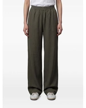 Golden Goose Journey's Britty Textured Trousers - Black