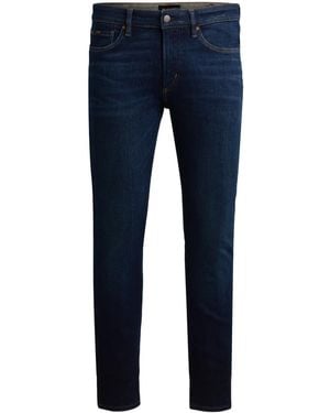 BOSS Straight Jeans - Blauw