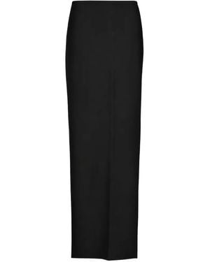MEDEA Straight Maxi Skirt - Black