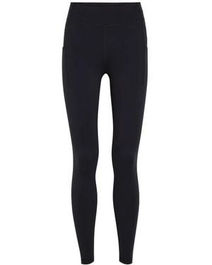 ESCADA Side-Pocket Full-Length Leggings - Blue
