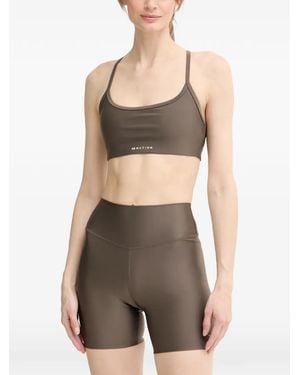 P.E Nation Fairmont Sports Bra - Brown