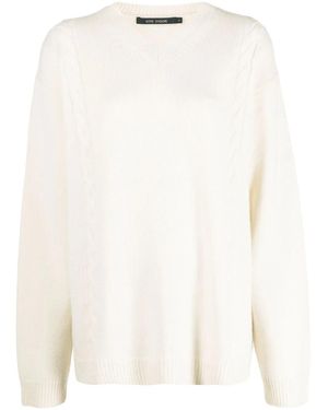 Sofie D'Hoore Jersey Con Cuello Redondo - Blanco