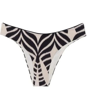 Lenny Niemeyer Printed Bikini Bottoms - Black