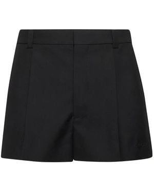 Gucci Pleated Tailored Shorts - Black