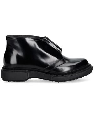 Adieu Bottines En Cuir À Fermeture Zippée Type 221 - Black