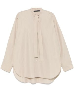 Sofie D'Hoore スカーフディテール シャツ - ナチュラル