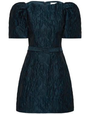 Rebecca Vallance Cascades Mini Dress - Blue