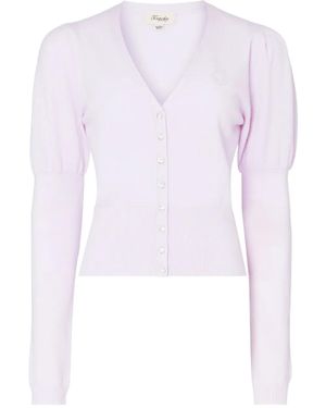 Temperley London Cashmere Cardigan - Pink