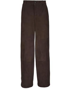 Vince Panelled Trousers - Brown