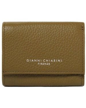 Gianni Chiarini Logo-Stamp Wallet - Green