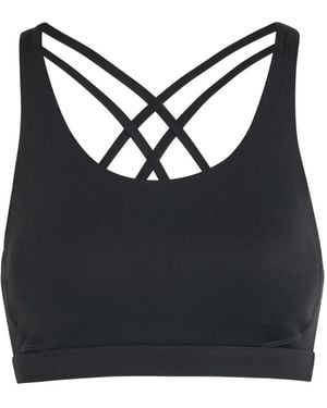 Tala Sujetador Deportivo Con Tiras Cruzadas - Negro