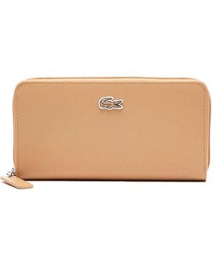 Lacoste Concept Billfold Logo Wallet - Natural
