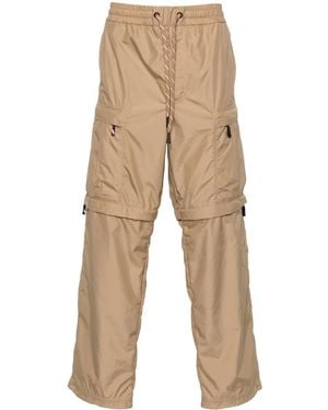 Moncler Detachable-Leg Cargo Trousers - Natural