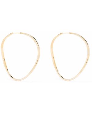 Dinny Hall Wave Xl Hoop Earrings - Natural