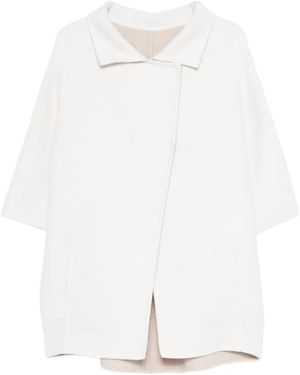 MARGON METAMORFOSI Short-Sleeve Jacket - White