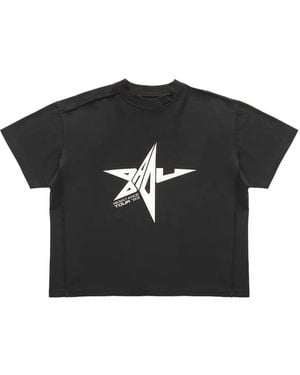 Spencer Badu Star Print T-Shirt - Black