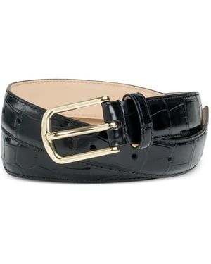 Frankie Shop Leather Belt - Black