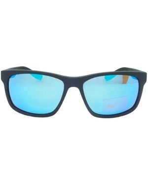 Nike Cruiser Rectangle-Frame Sunglasses - Blue